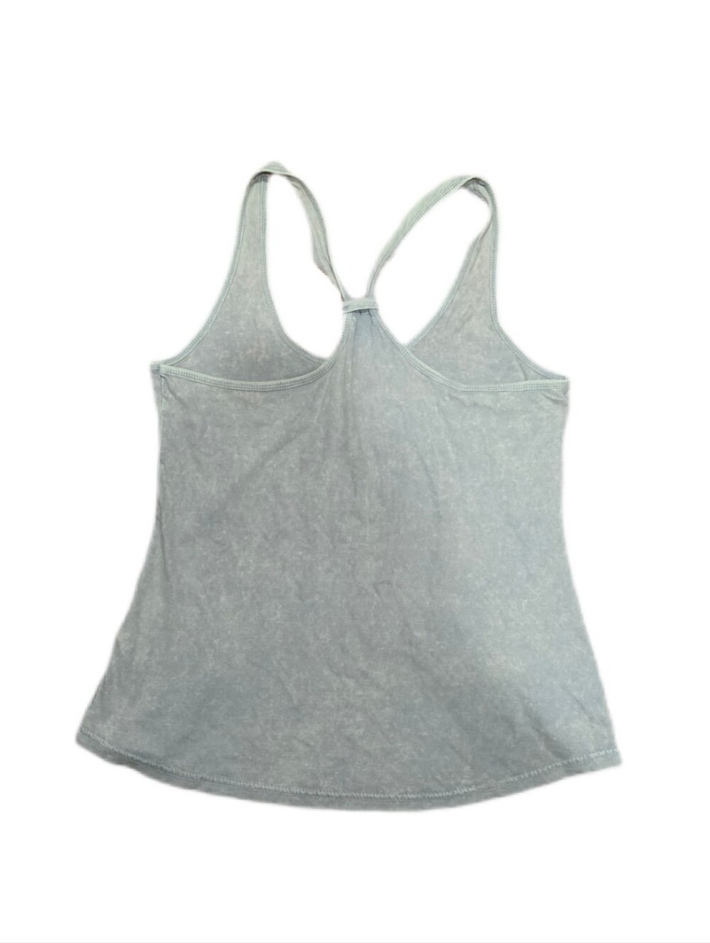 Flowy Olive Green Floral Graphic Tie-Back Tank Top XL NWT - Picture 3 of 6